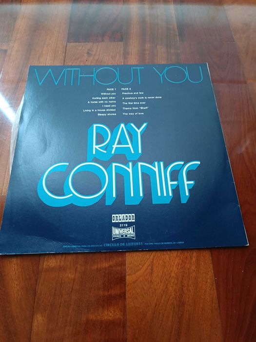 Disco Vinil "Ray Conniff - Without You"