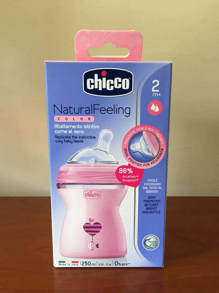 Biberão Chicco natural feeding 2m Novo