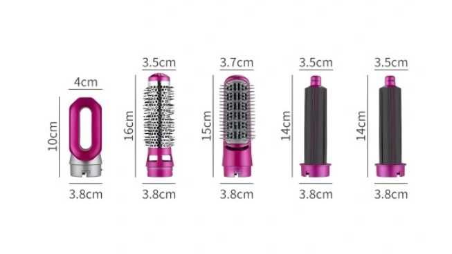 Automatyczna suszarka-lokówka 5w1 – szczotka, prostownica, jonizacja