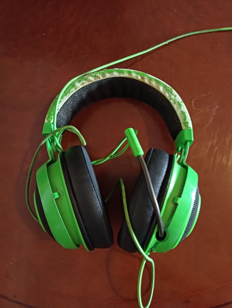 Auscultadores Gaming Razer Kraken - Verde		A funcionar na perfeição
