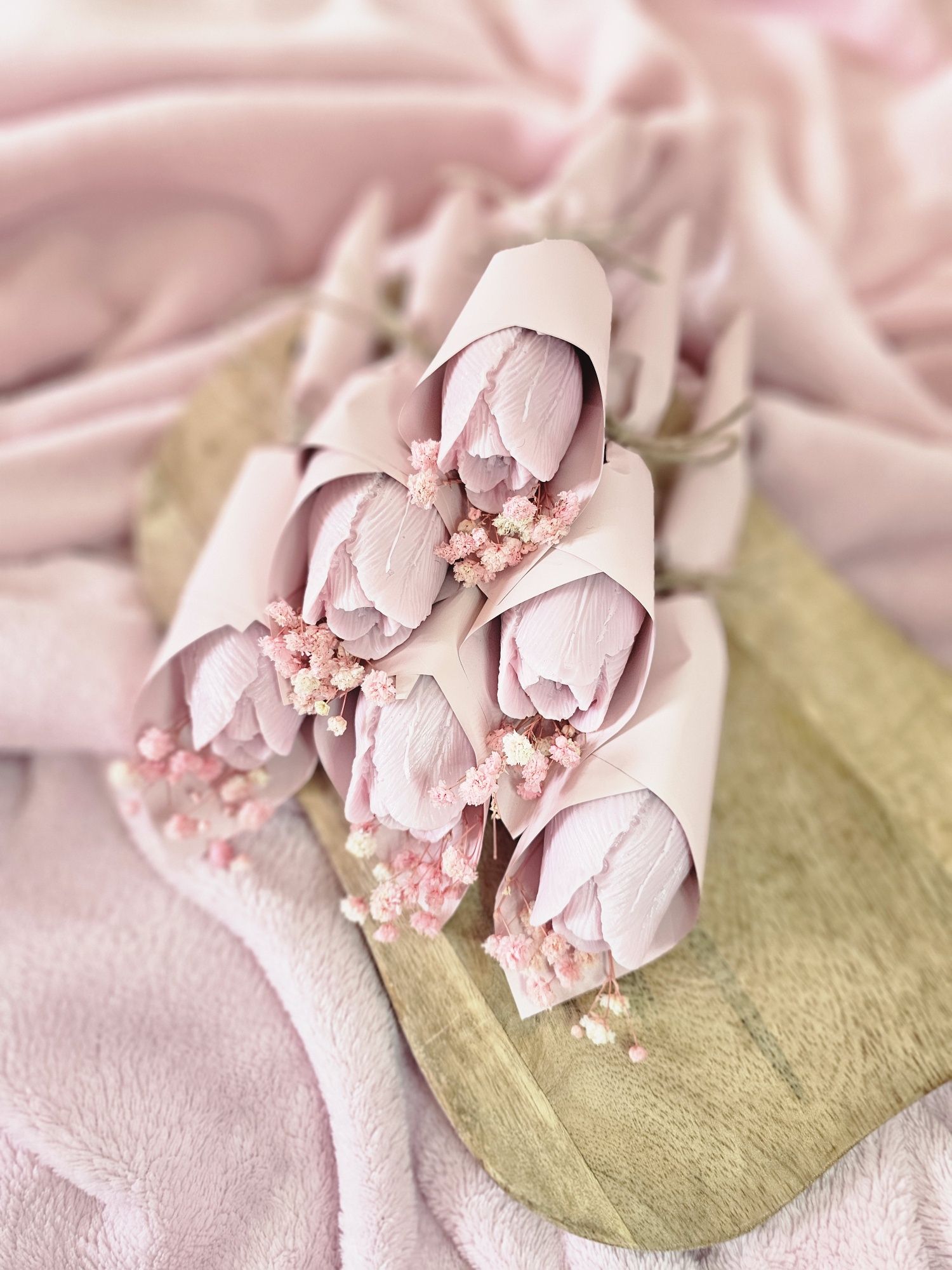 Tulipany z mydla handmade