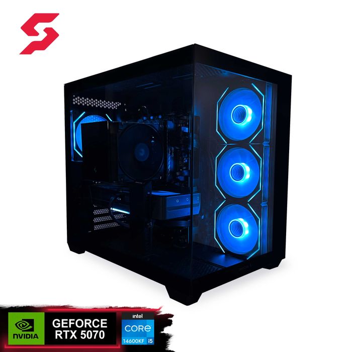 Komputer Gamingowy i5-14600KF / RTX 5070 / 32GB RAM / 1TB NVMe