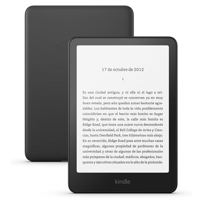 Kindle paperwhite 32gb (edição mais larga) + capa nova da instacase
