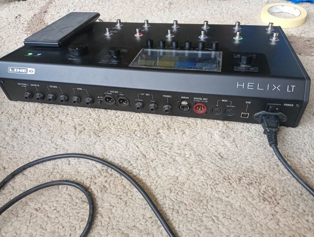 Line6 Helix lt Zamiana  plus torba i presety tone junkie