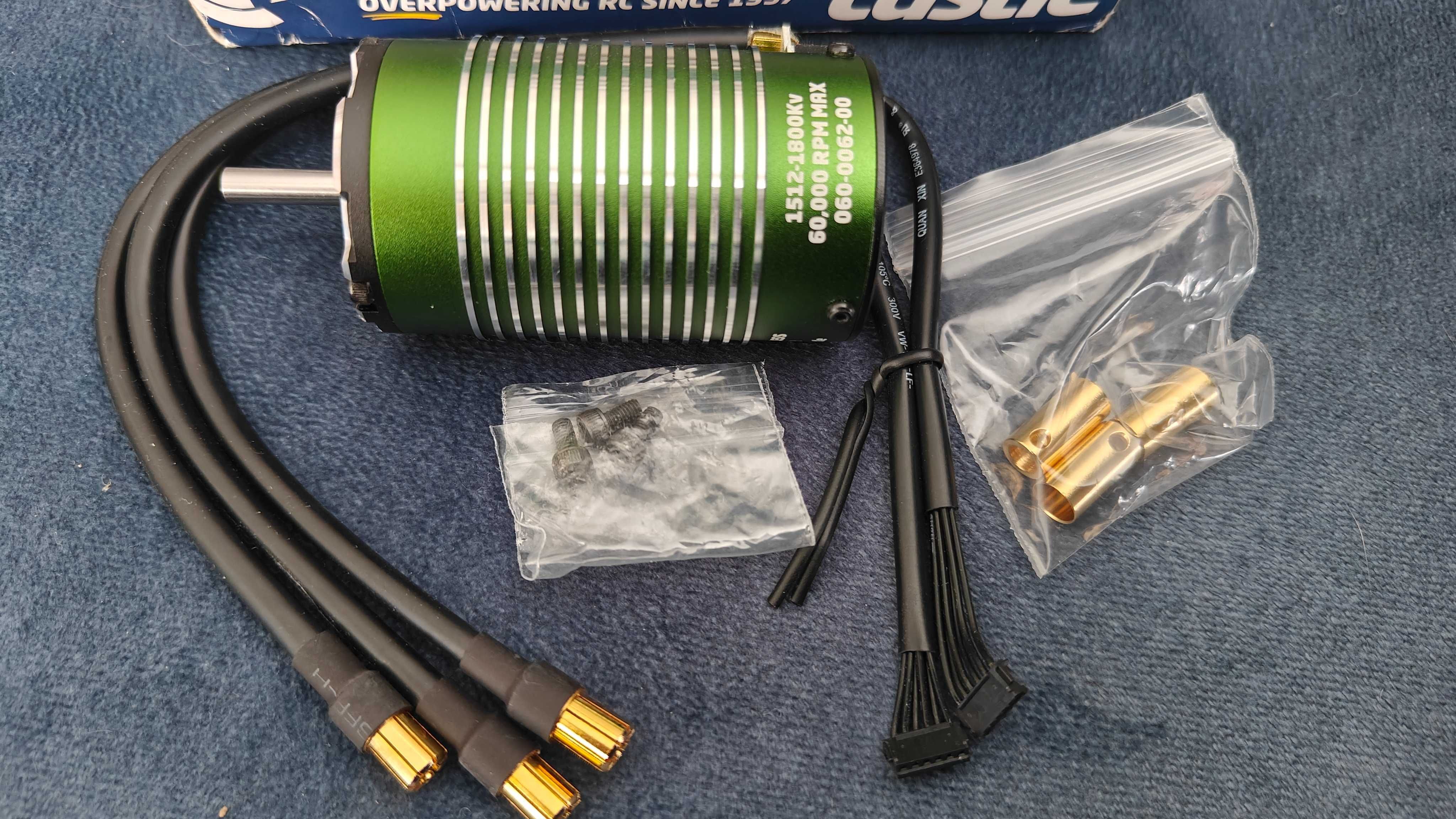 Silnik modelarski 4268 RC Castle 1800kV, najlepszy, NOWY, 1:8 buggy