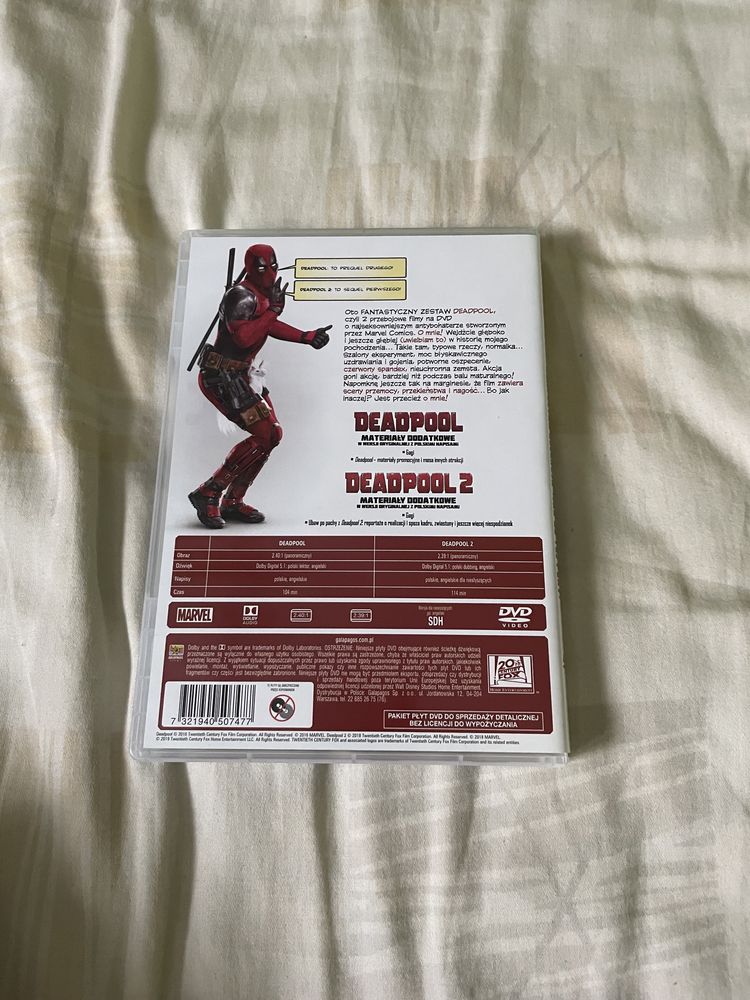 Deadpool 1 i 2 (DVD)