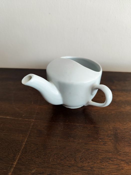 Intrygujący porcelanowy mlecznik, Vintage, Retro, Boho