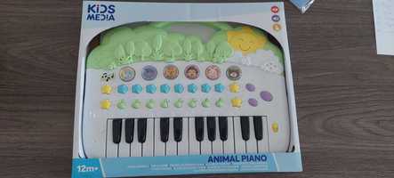 Pianinko pianino dla dzieci z odgłosami zwierząt