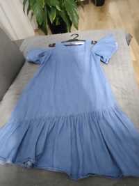 Sukienka niebieska..Zara.