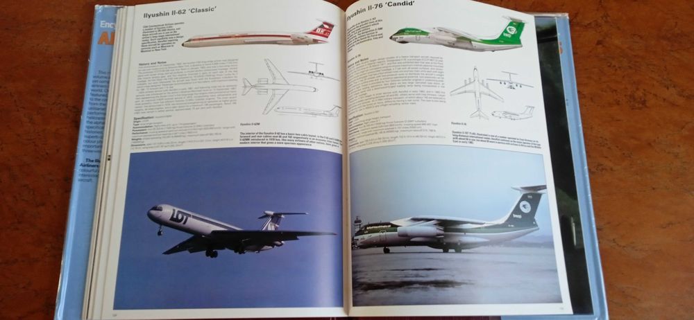 Lotnictwo Album Encyklopedia AIRLINERS OF THE WORLD. Super Prezent!!!