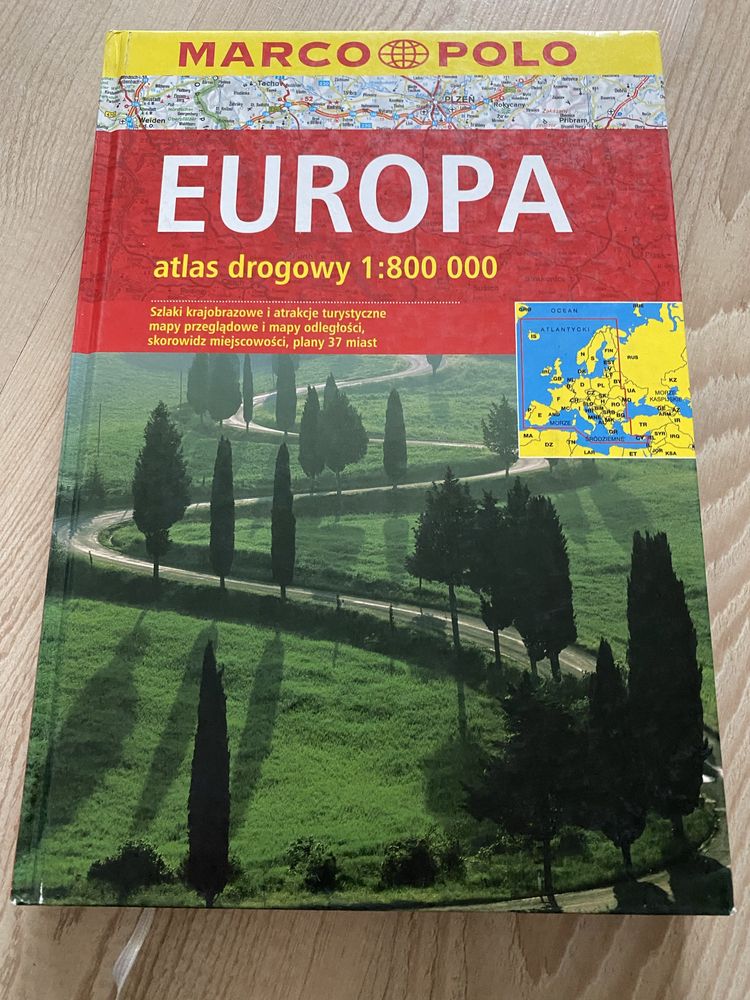 Atlas drogowy europa