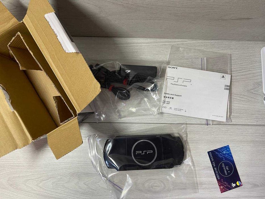 Sony PSP Black 3006 32GB +40 Ігор встановлено + Повний комплект