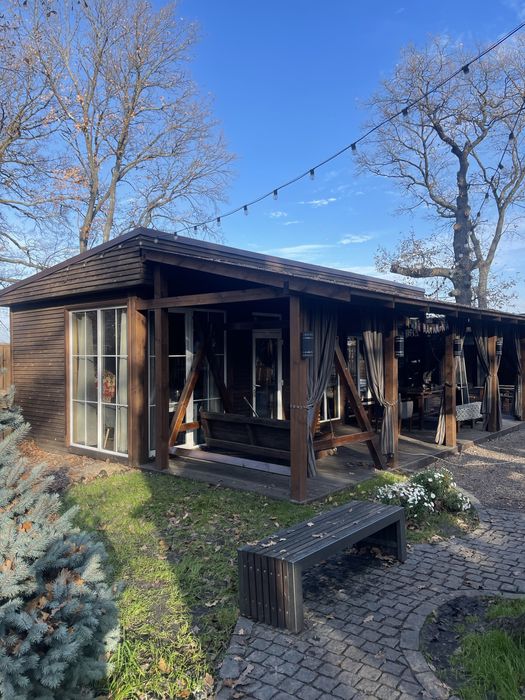 Домик .Баня. Карпатский чан.