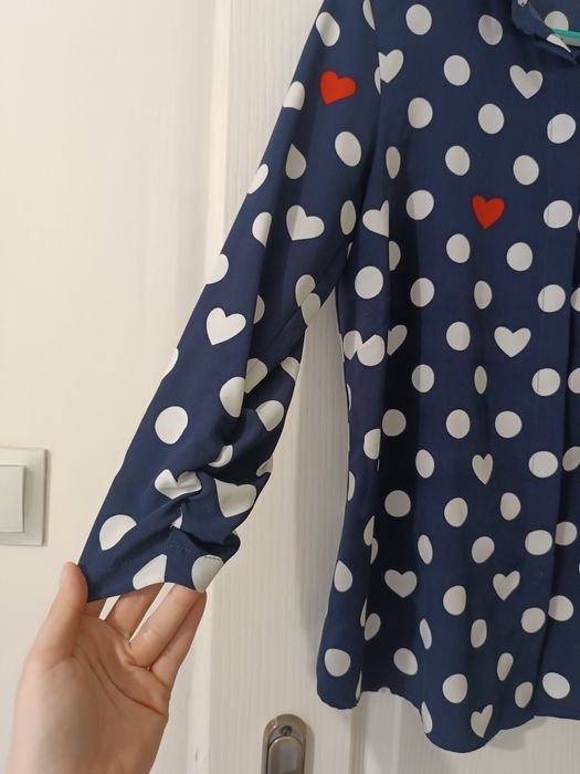 Granatowa koszula rozm L