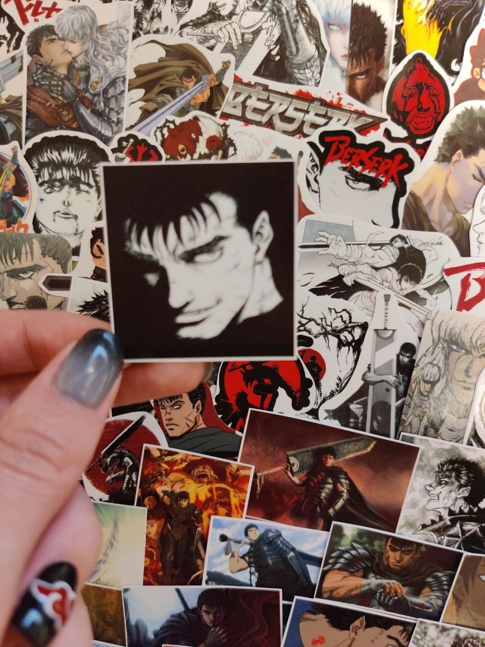 Стикеры наклейки Berserk аниме манга  Джо Джо Наруто