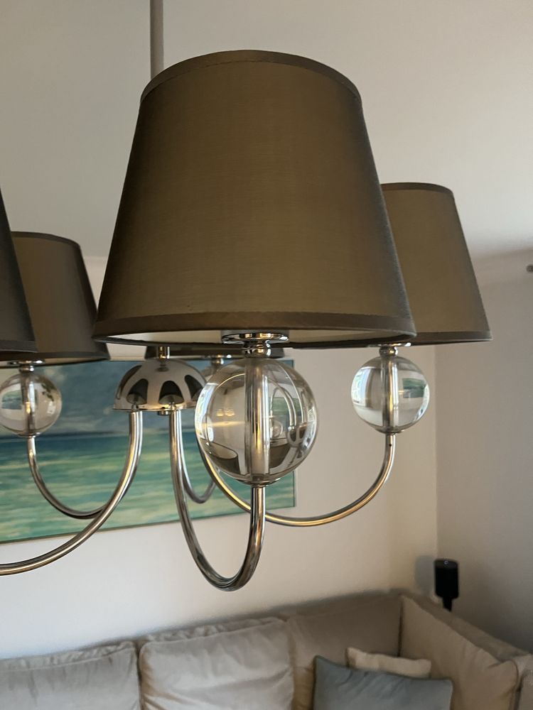 Żyrandol, lampa wisząca x 2