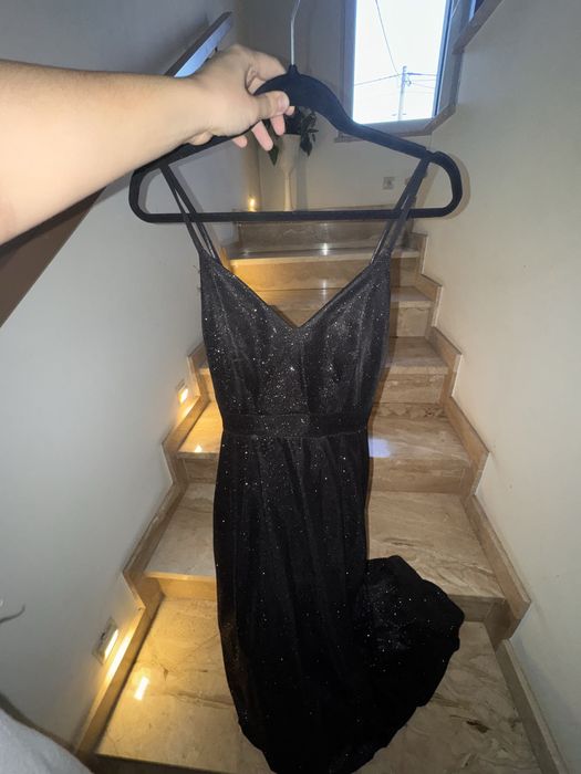 sukienka długa błyszczaca idelana na studniowke