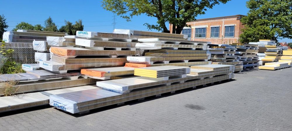 Płyty warstwowe PIR,wełna