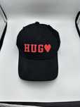 Czapka z daszkiem czarna Hugo