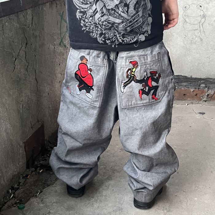 rap platinum fubu jeans  (southpole, ecko unltd style)