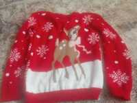 Sweterek świąteczny nowy