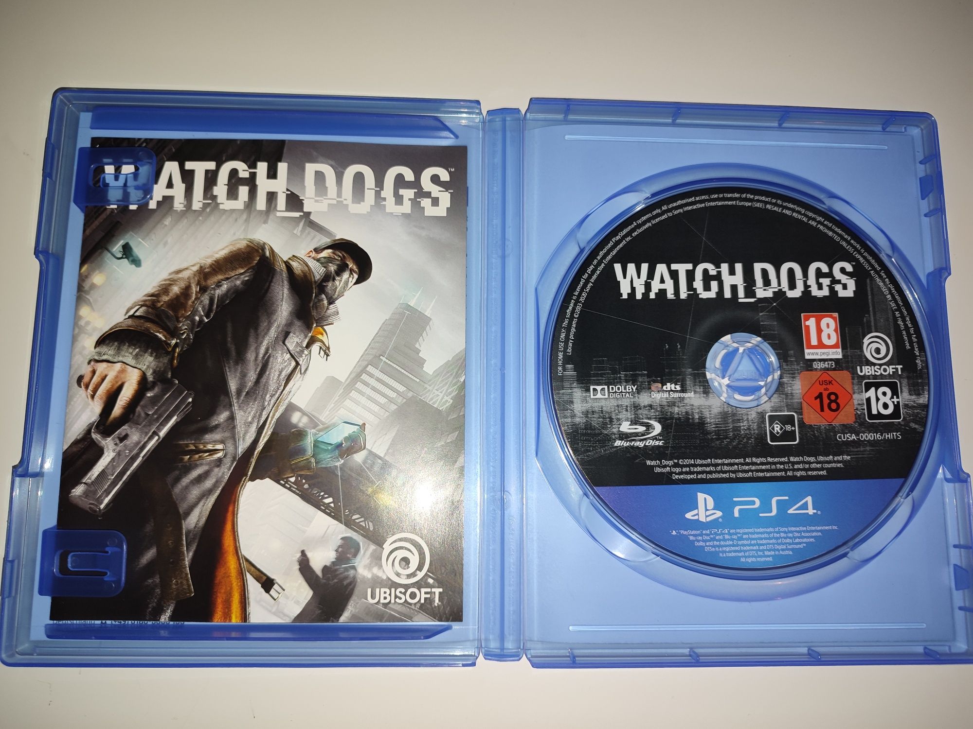 Gra Ps4 Watch Dogs gry PlayStation 4 Sniper UFC GTA V Mafia Crash NFS