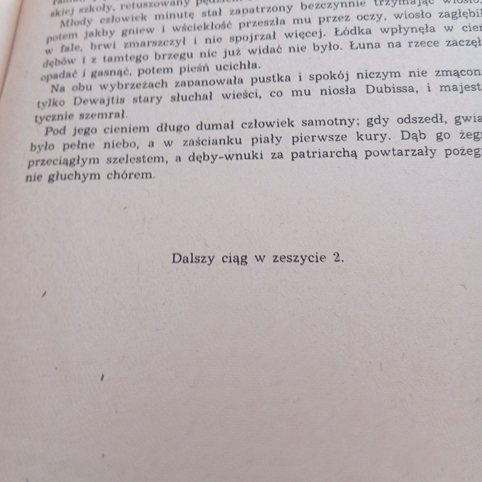Dewajtis, M. Radziwiczówna, zaszyt 1, stan bdb