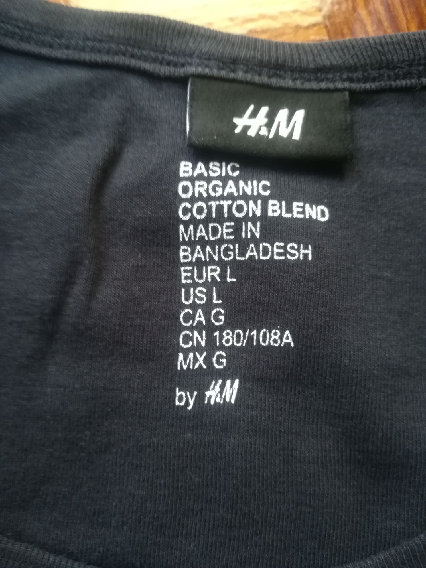 3 camisolas manga cava homem H&M tamanho L