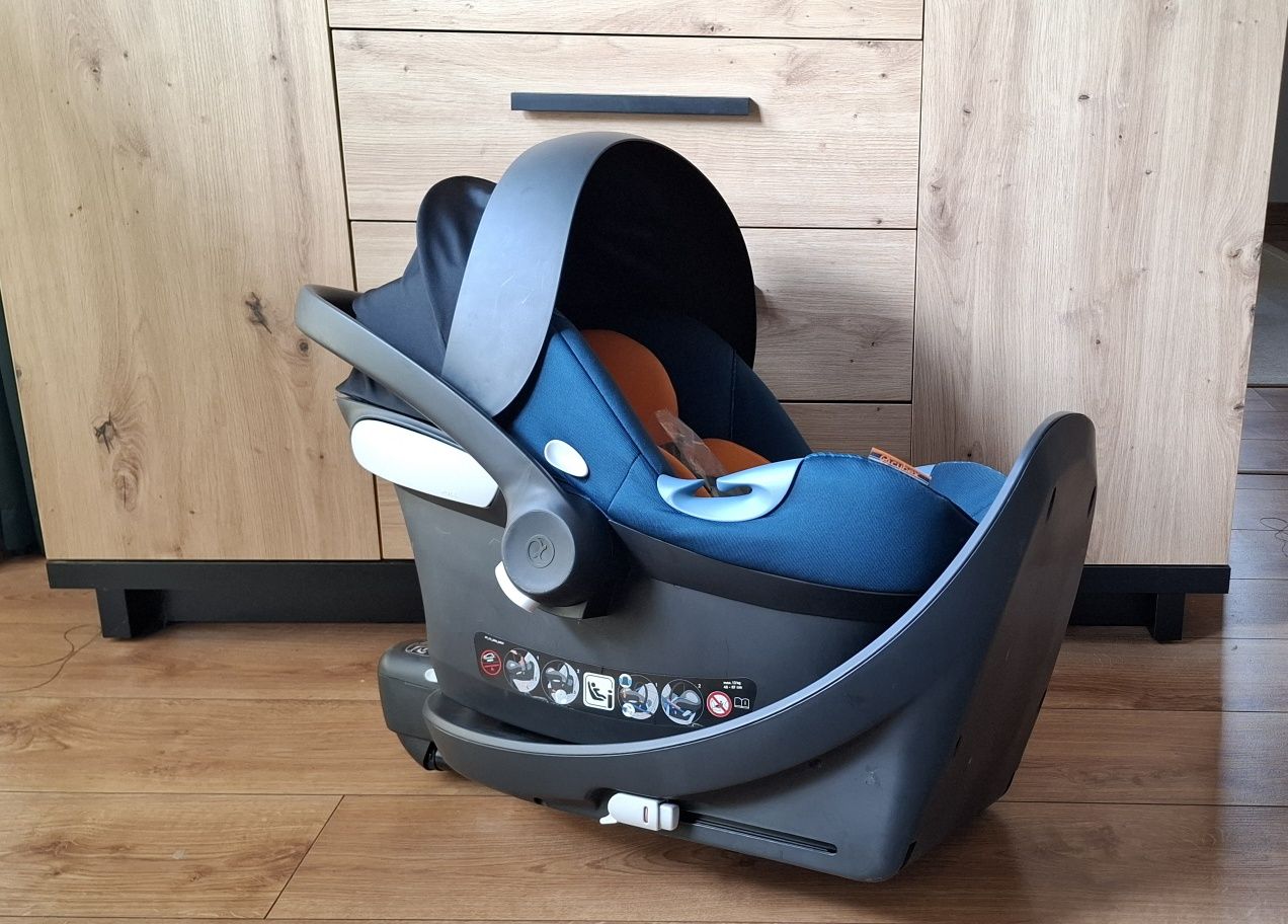 Fotelik Cybex Aton + baza Cybex. Stan bdb