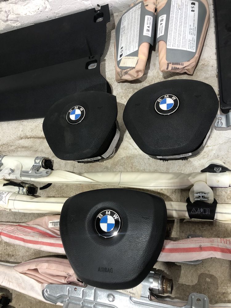 Bmw g20, f30, f32 подушка безопасности, ніг, руля, аірбег, безпеки