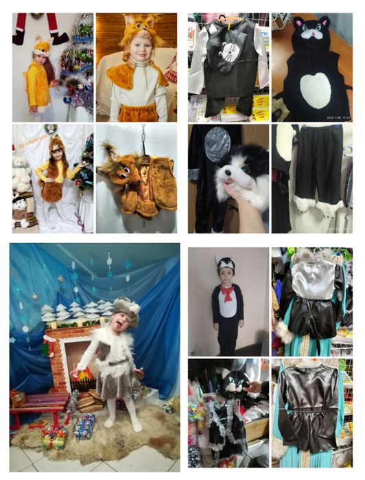 ДОРОЗПРОДАЖ костюмів звірів