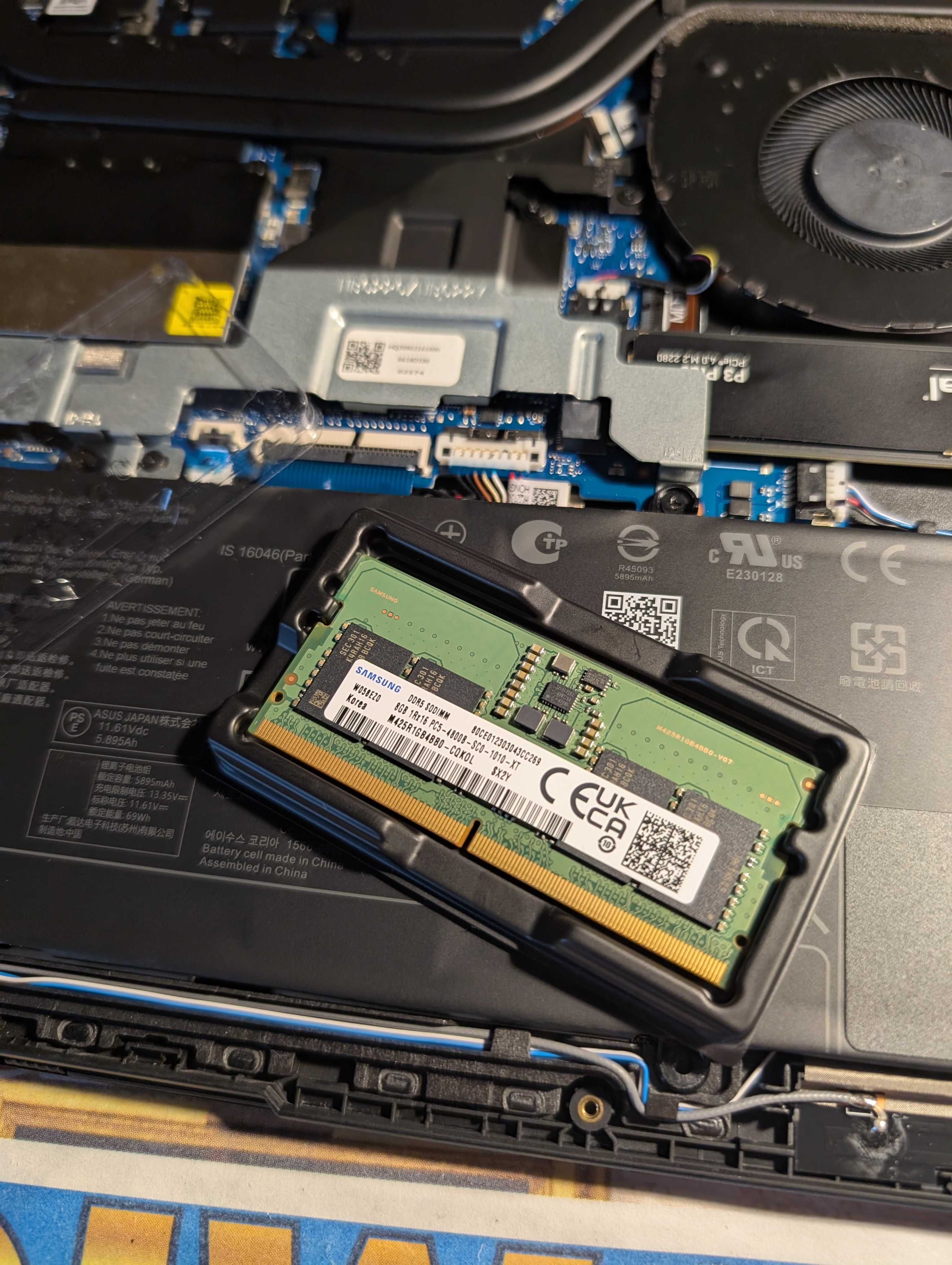 Оперативна память Samsung SODIMM DDR5 4800MHz 8GB (M425R1GB4BB0-CQKOL)