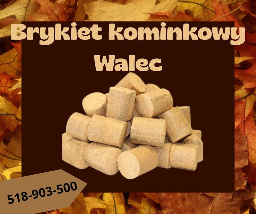 Brykiet drzewny walec brykiet Ruf Walec bukowy dębowy