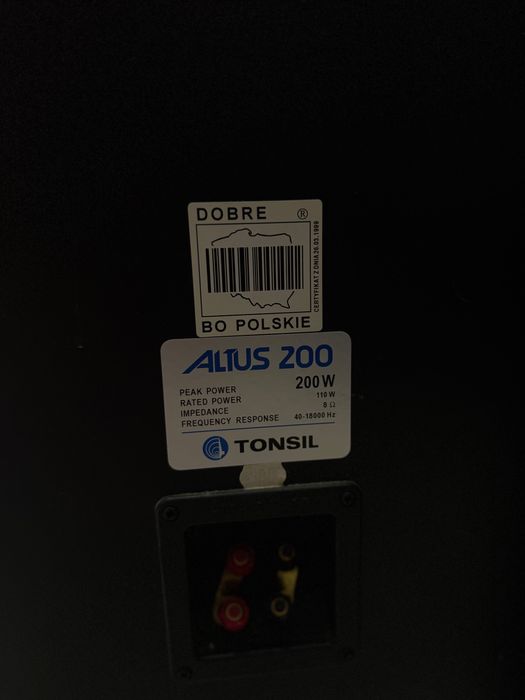 Tonsil Altus 200 (110 Вт, 8 Ом)