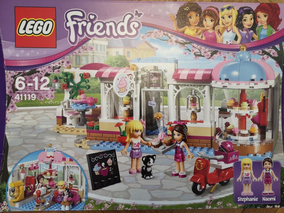 Kompletny zestaw LEGO  friends 41119 Cukiernia w Heartlake GRATIS  411