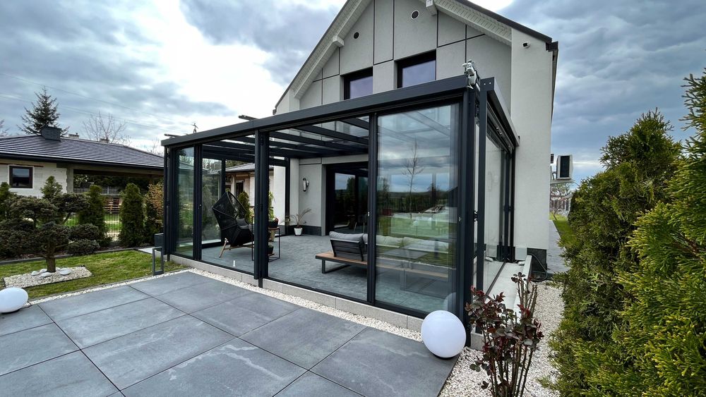Ogród zimowy, zadaszenie tarasu, zabudowa tarasu, oranżeria, pergola