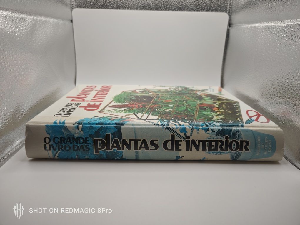 livro - O grande livro das plantas de interior