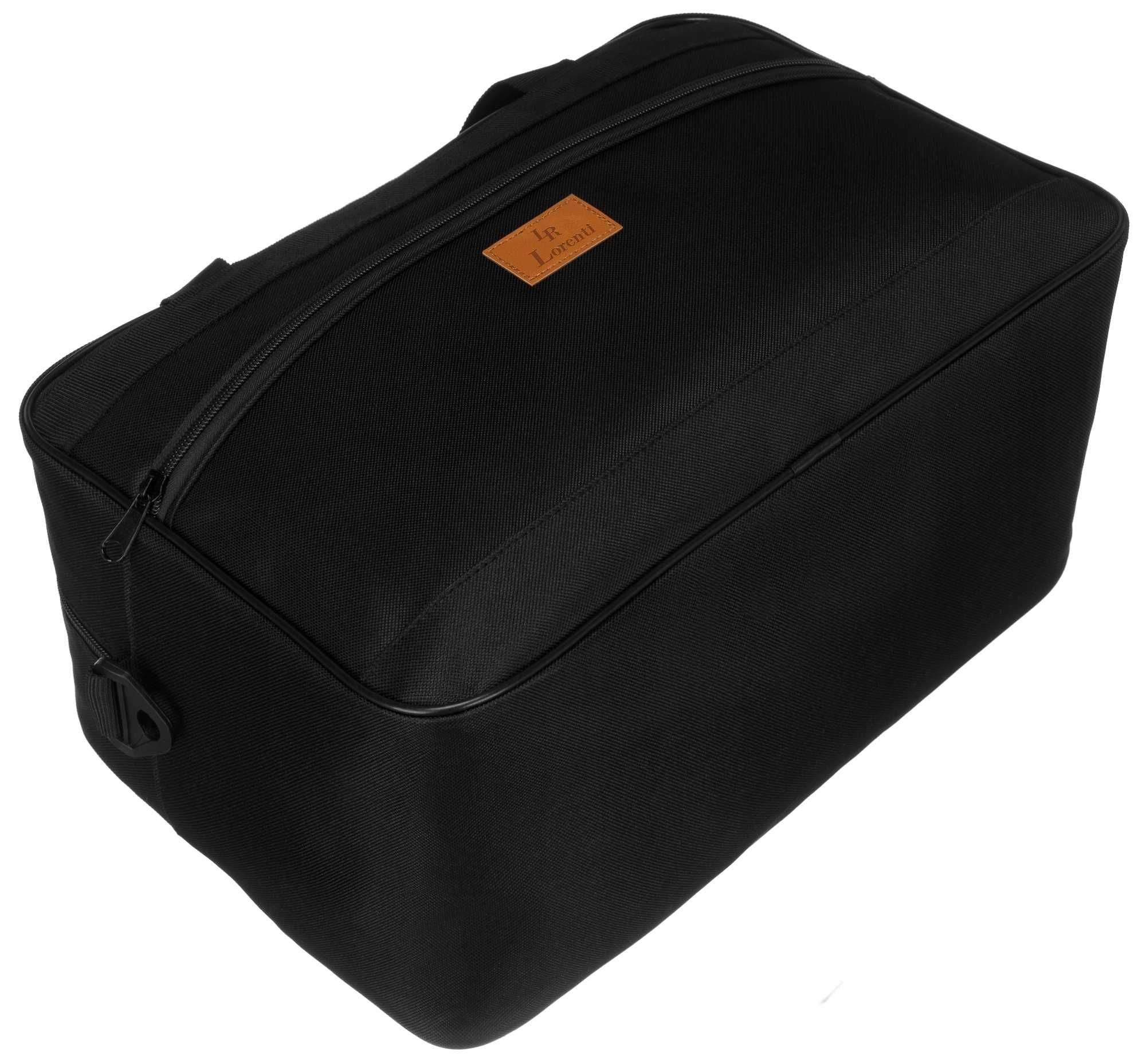 LORENTI pojemna torba podróżna bagaż podręczny do samolotu czarna
