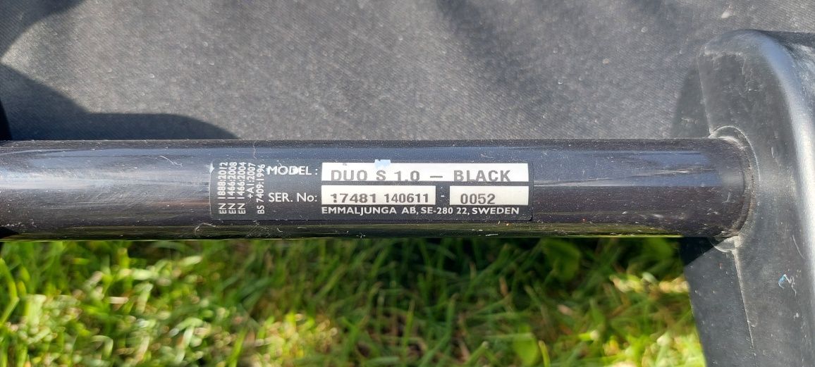 Emmaljunga, Wózek Głęboko - Spacerowy 2w1 Edge Duo S