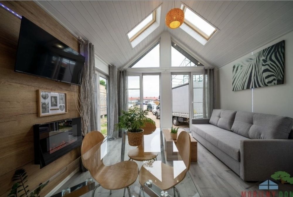 BLACK WEEK! Domek mobilny całoroczny POD KLUCZ 10m x 4,5 SUPER CENA!