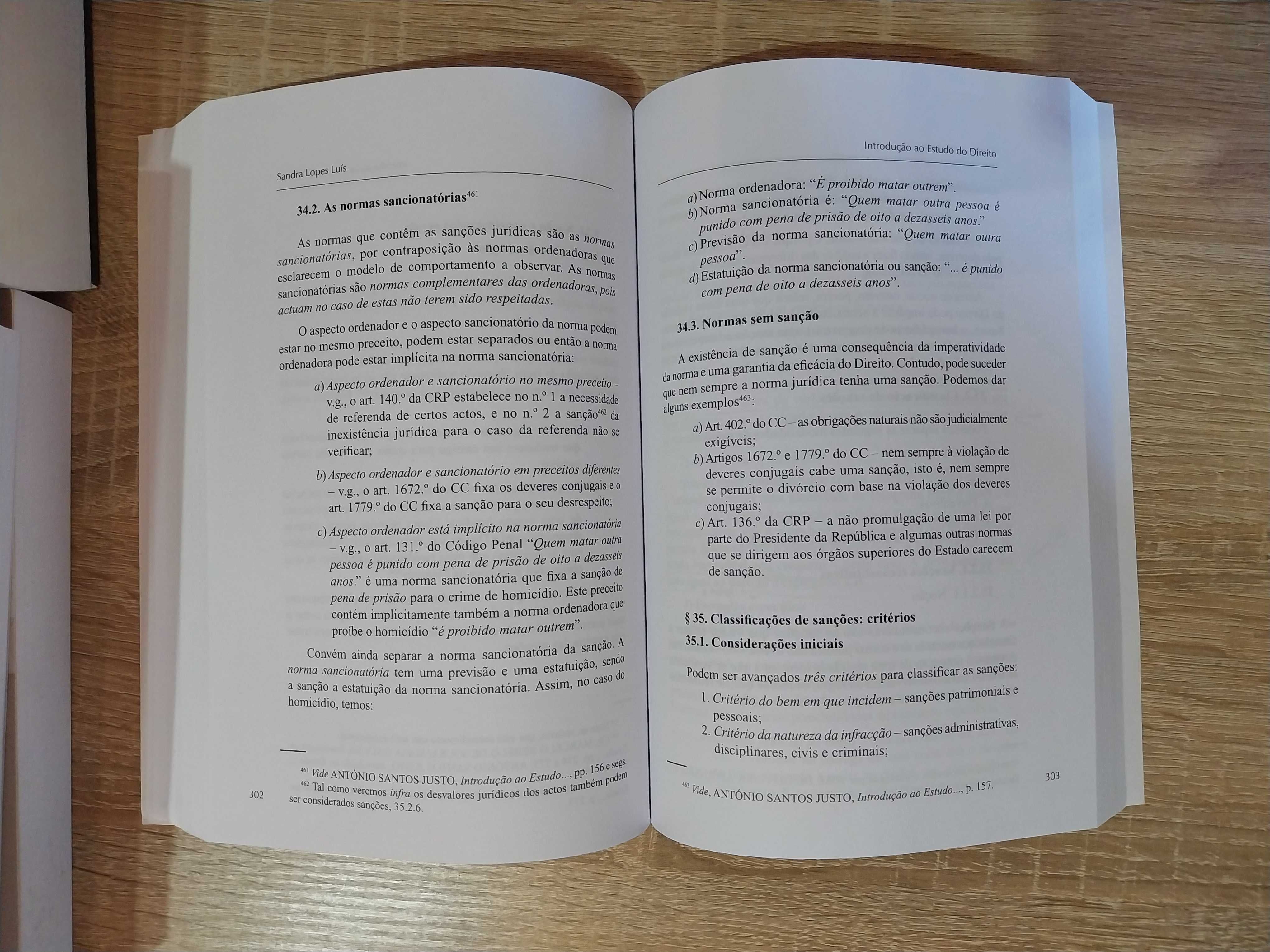 Introdução ao Estudo do Direito - Sandra Lopes Luís