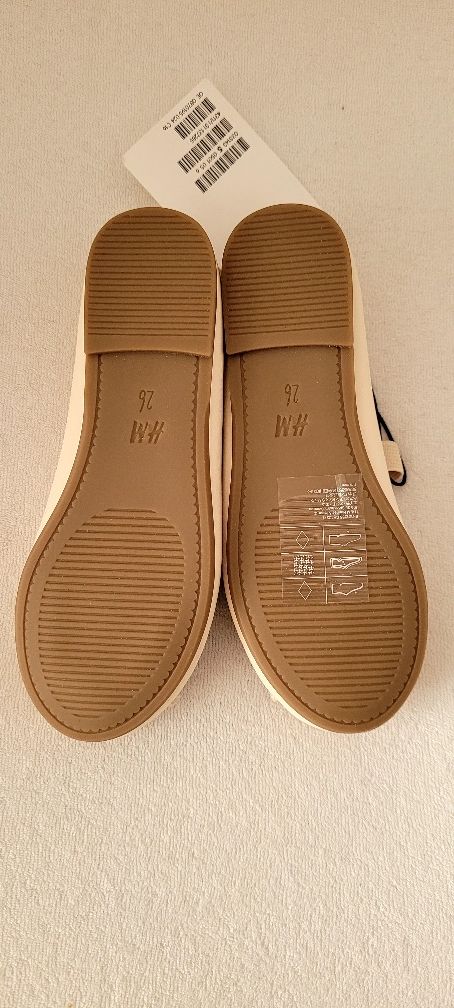 Baleriny h&m NOWE rozmiar 26