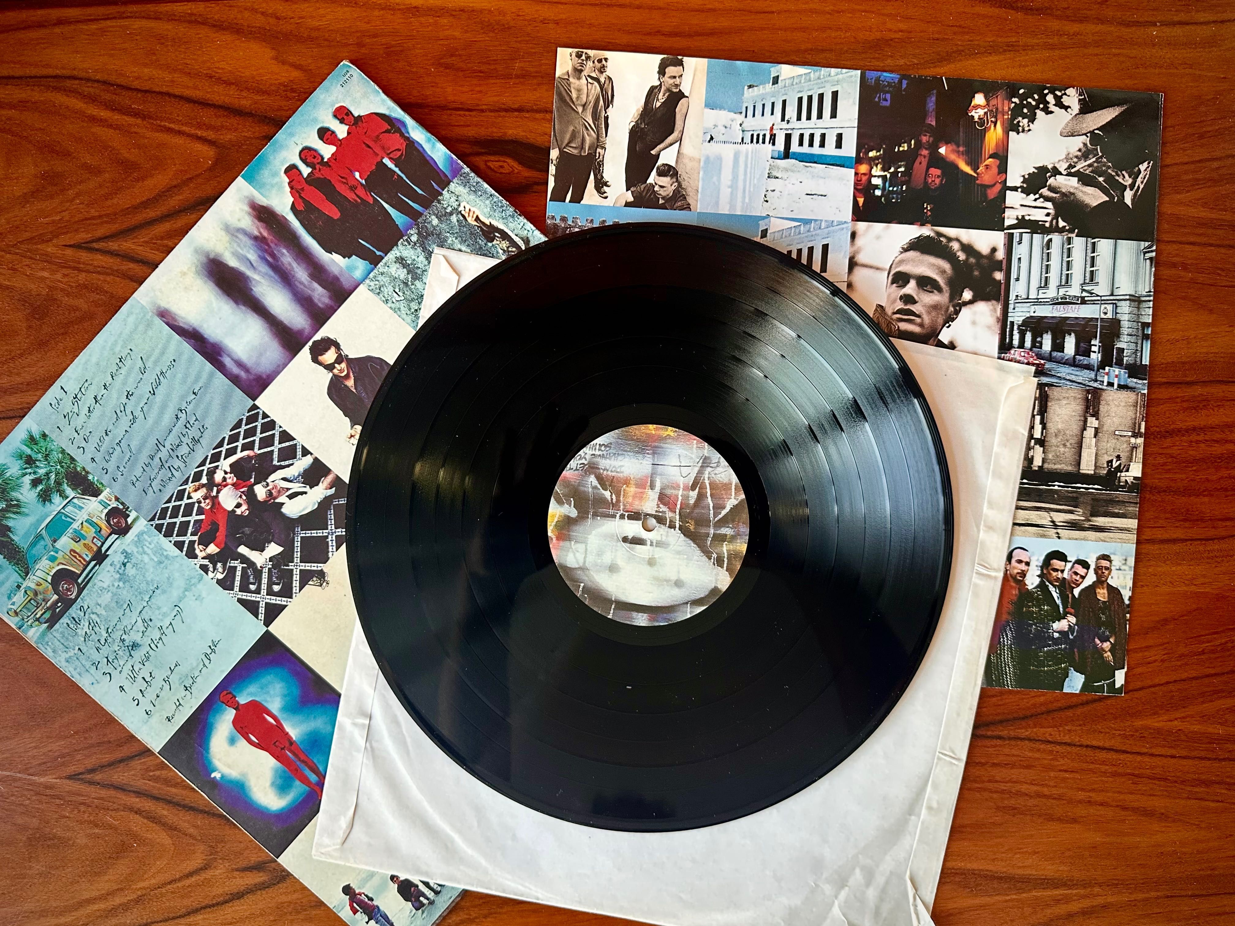 Disco vinil U2 - Achtung Baby