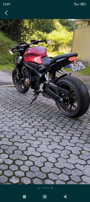 Honda CB 650 R full power