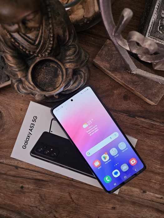 Samsung A53 5G desbloqueado novo.