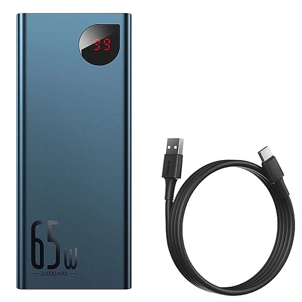Baseus Adaman powerbank 2x USB / 1x USB Typ C / 1x micro USB 20000mAh