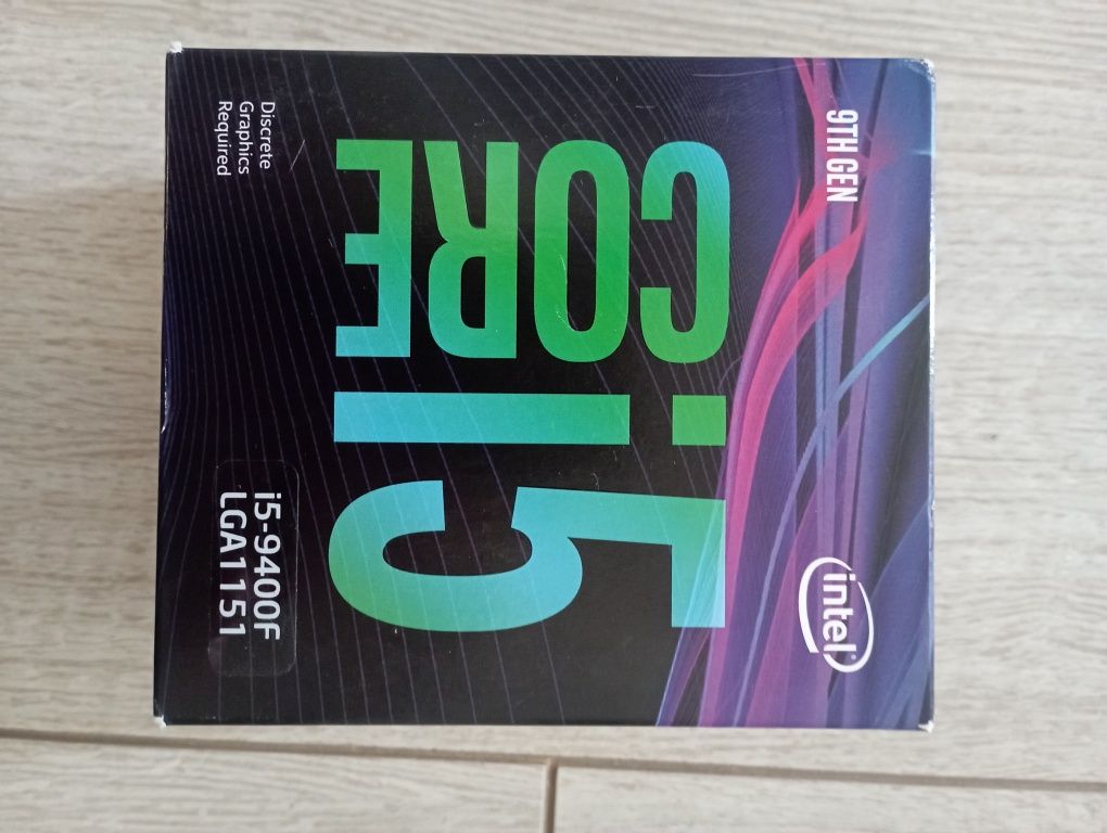 Процессор Intel Core i5-9400F, 2.9Ghz, 9Mb Cache, LGA 1151 новый