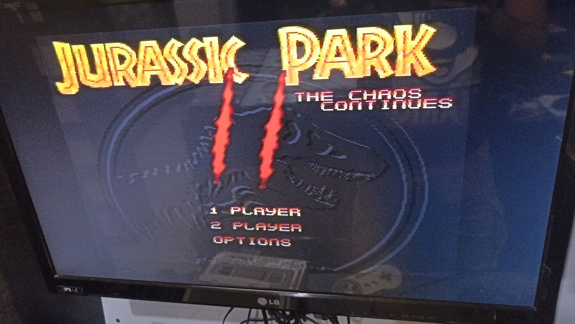 Jurassic Park Part 2: The Chaos Continues Super Nintendo SNES zamiana