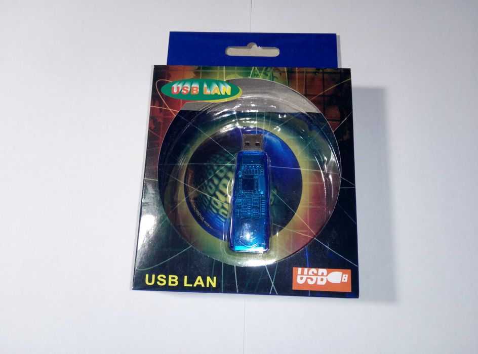 USB Сетевая карта LAN (Подключается и работает сразу без драйверов)