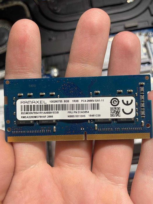 Пам'ять для ноутбуків Ramaxel 8 GB SO-DIMM DDR4 2666 MHz